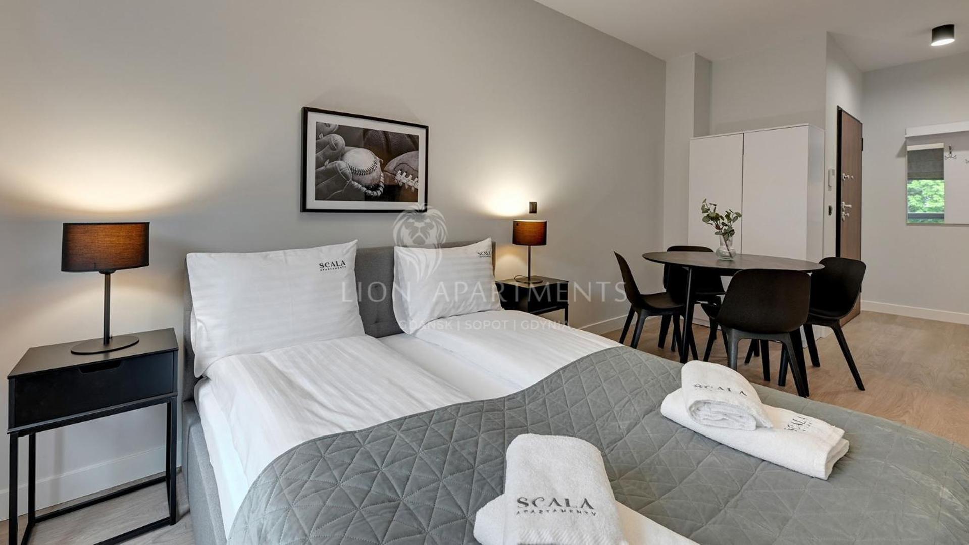 Scala City Center Apartments & Studios By Lion Apartments Gdańsk Exteriör bild