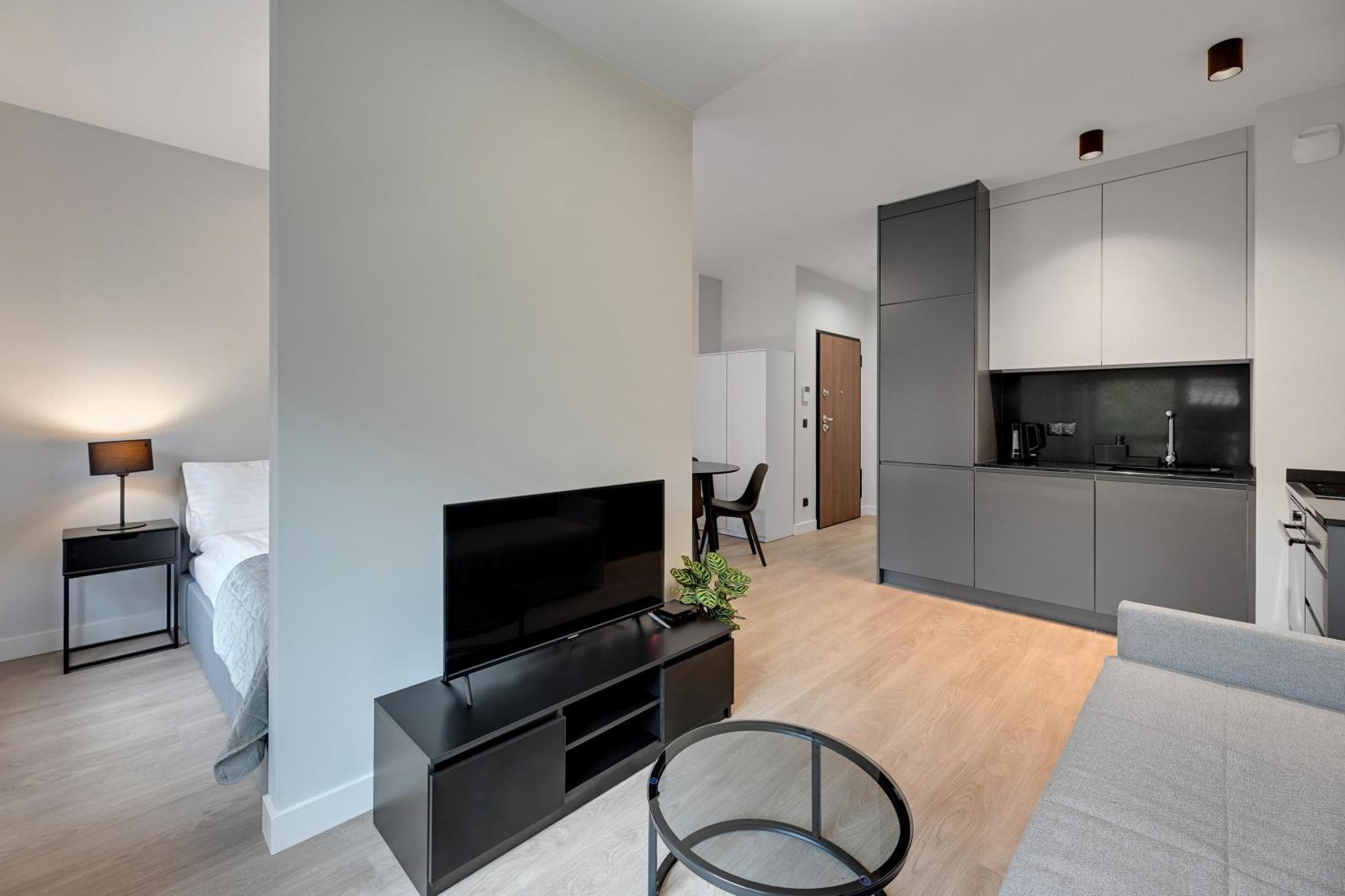 Scala City Center Apartments & Studios By Lion Apartments Gdańsk Exteriör bild