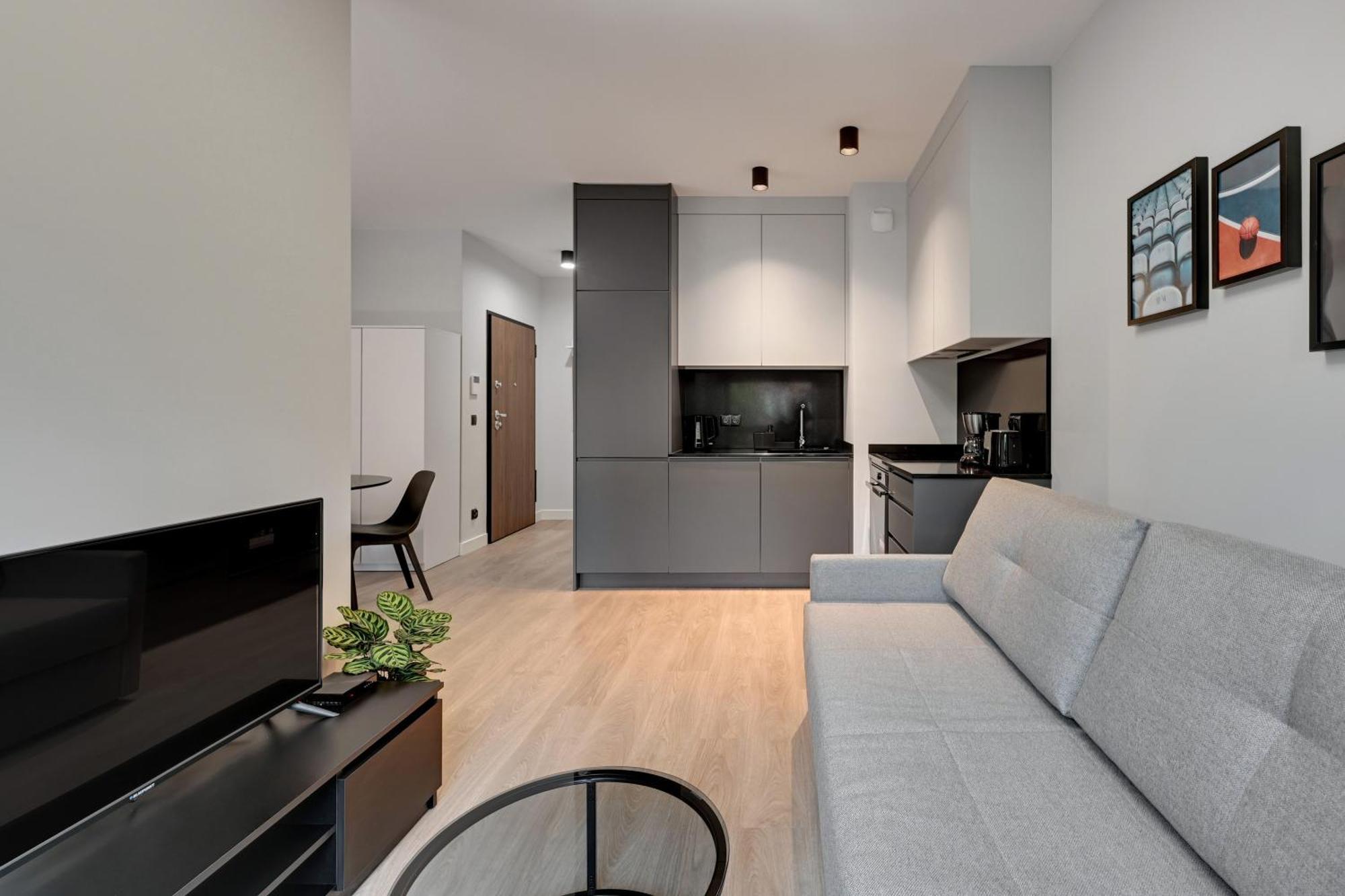 Scala City Center Apartments & Studios By Lion Apartments Gdańsk Exteriör bild