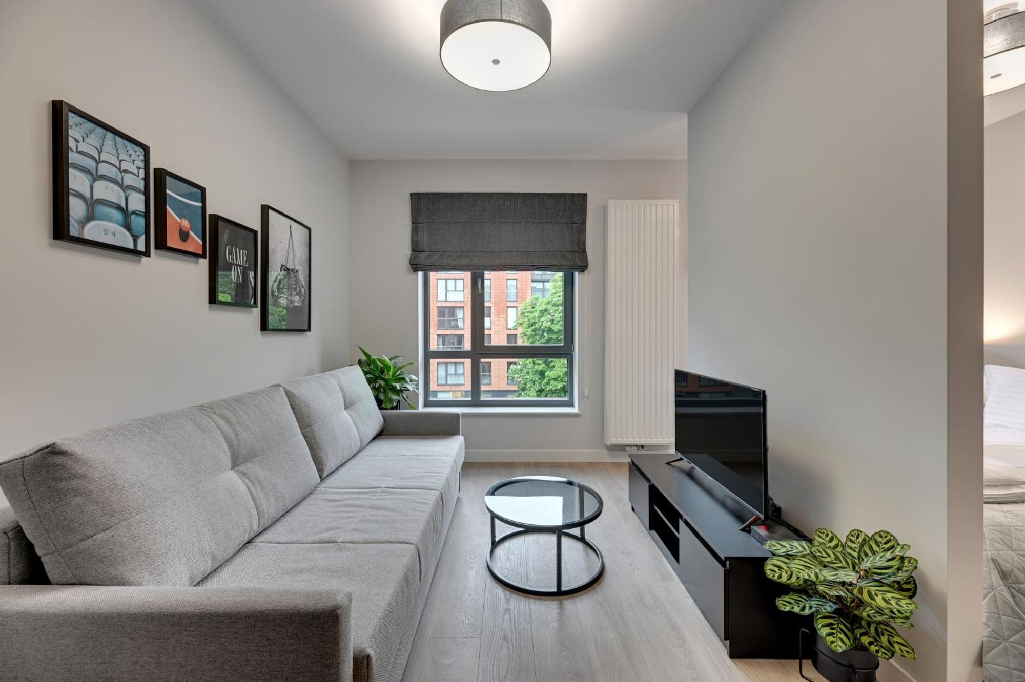 Scala City Center Apartments & Studios By Lion Apartments Gdańsk Exteriör bild