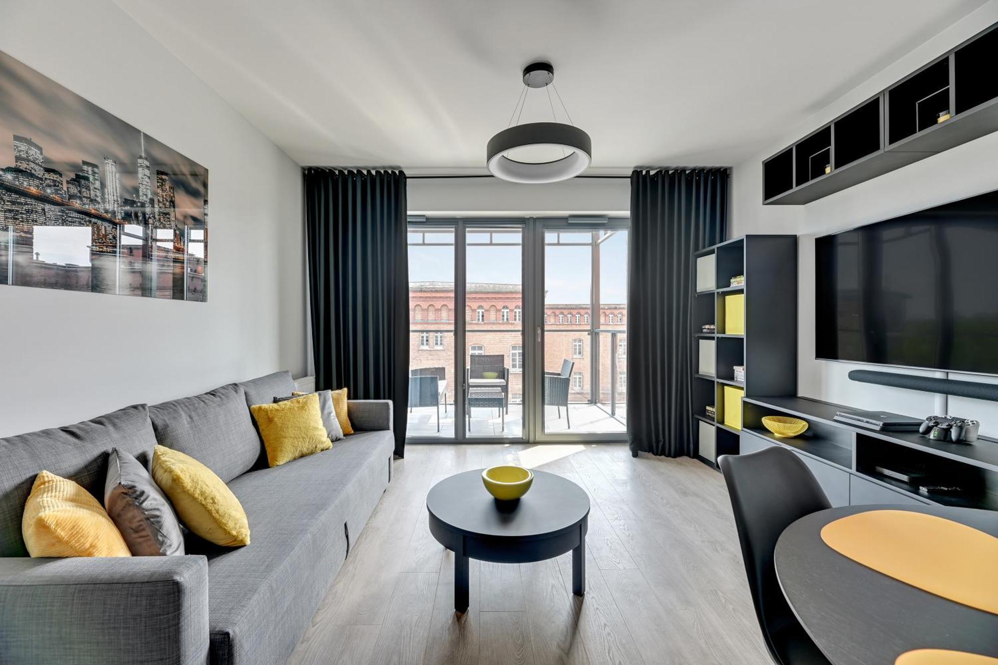 Scala City Center Apartments & Studios By Lion Apartments Gdańsk Exteriör bild